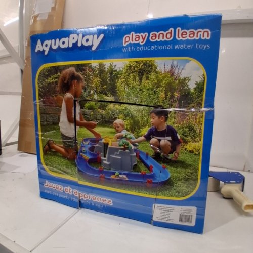 AQUAPLAY MOUNTAIN LAKE WATER PLAYSET - AGES 3+ - BLUE (MODEL: 1993664) image 2