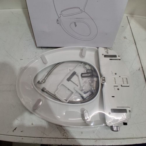 BRONDELL ECOSEAT S101 NON-ELECTRIC BIDET TOILET SEAT - ROUND WHITE (MODEL: CANS101-RW) image 3
