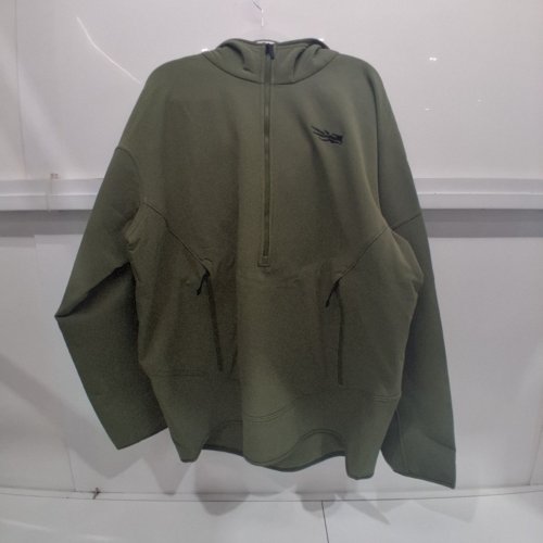 MEN'S SITKA ALPHA FLEECE HOODIE - XXL - OLIVE GREEN (ITEM: 600759-OLV-XXL) image 2