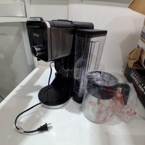 NINJA DUALBREW PRO SPECIALTY COFFEE SYSTEM - 12 CUP CARAFE - BLACK (MODEL: CFP301C) image 4