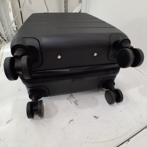 LUGGEX EXPANDABLE HARDSIDE SUITCASE WITH SPINNER WHEELS AND AIRLINE APPROVED TSA LOCK- 20" - BLACK (MODEL: H1-BK20XP-CA) image 4