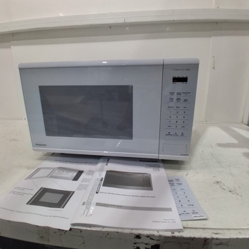 PANASONIC 2.2CU.FT/1200W THE GENIUS INVERTER MICROWAVE OVEN - WHITE - (NN-ST966W) image 7