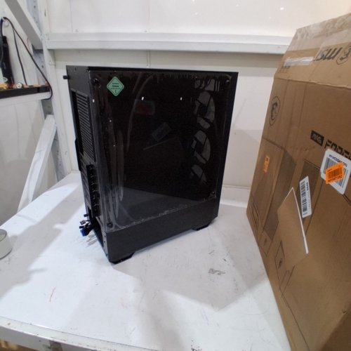 MSI MAG FORGE 112R MID-TOWER ATX PC CASE WITH 4 ARGB FANS AND HUB CONTROLLER - BLACK image 2