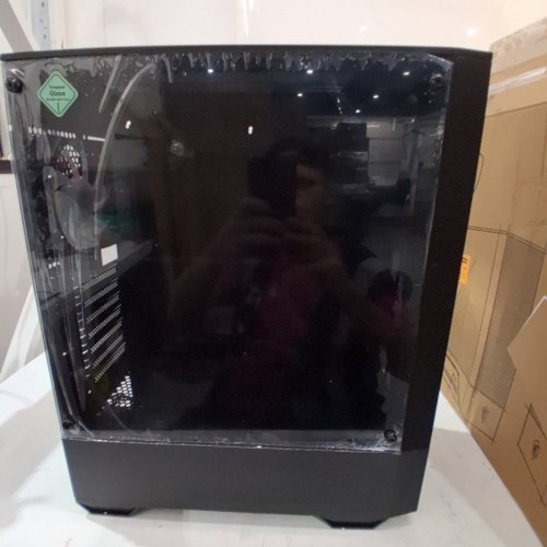 MSI MAG FORGE 112R MID-TOWER ATX PC CASE WITH 4 ARGB FANS AND HUB CONTROLLER - BLACK image 4