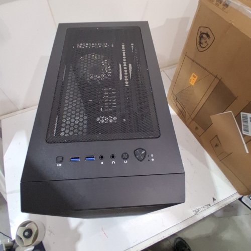 MSI MAG FORGE 112R MID-TOWER ATX PC CASE WITH 4 ARGB FANS AND HUB CONTROLLER - BLACK image 6