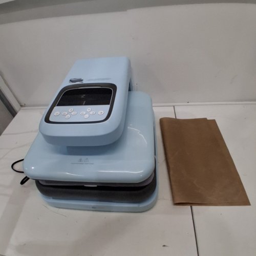 HTVRONT AUTO HEAT PRESS 2 - SUBLIMATION HEAT PRESS MACHINE FOR T SHIRTS WITH ADJUSTABLE PRESSURE AND FAST, EVEN HEATING - 15" X 15" - TEAL (MODEL: HPA01) image 3