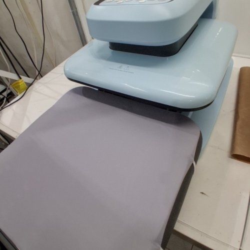 HTVRONT AUTO HEAT PRESS 2 - SUBLIMATION HEAT PRESS MACHINE FOR T SHIRTS WITH ADJUSTABLE PRESSURE AND FAST, EVEN HEATING - 15" X 15" - TEAL (MODEL: HPA01) image 5