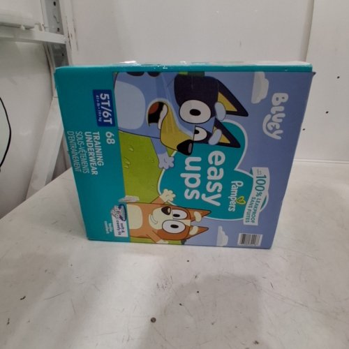 68PK PAMPERS EASY UPS POTTY TRAINING UNDERWEAR - BLUEY image 3