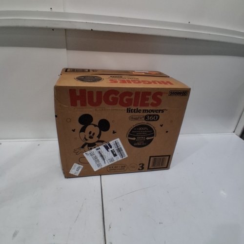 168PK HUGGIES LITTLE MOVERS DISNEY BABY DIAPERS - SIZE 3 (18-28LBS) image 2