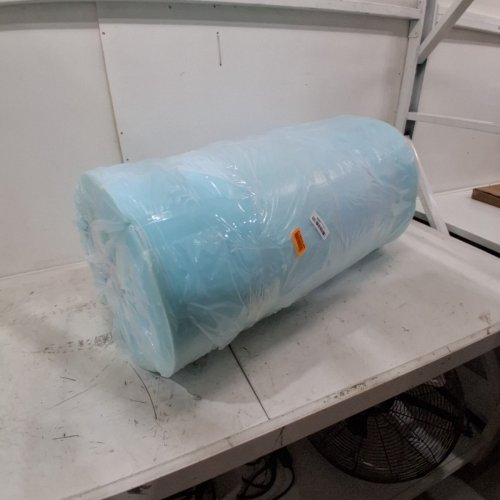 YUGYVOB 7-ZONE FOAM MATTRESS TOPPER - 3" - KING (76" X 80") - BLUE image 2