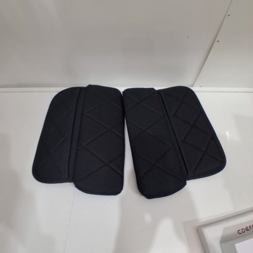 CDEFG CENTER CONSOLE ARM REST COVER FOR 2020-2025 BMW X5, X6 & X7 - BLACK image 2