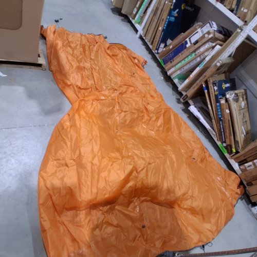 AMAZON BASICS DOME CAMPING TENT WITH RAINFLY - 8-PERSON - 4-SEASON - ORANGE/GREY (MODEL: B0785MRPH6) image 5