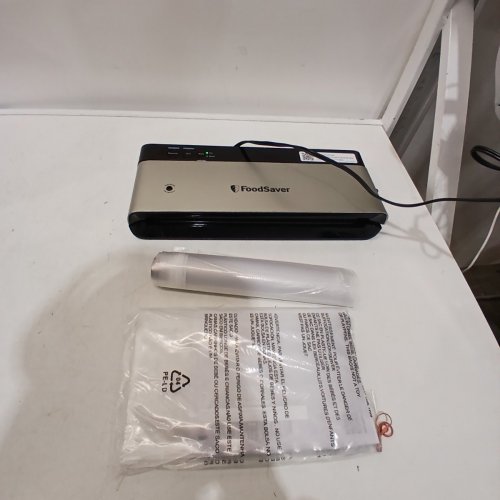 FOODSAVER POWERVAC COMPACT VACUUM SEALING MACHINE - BLACK/STAINLESS STEEL (MODEL: VS0150) image 3