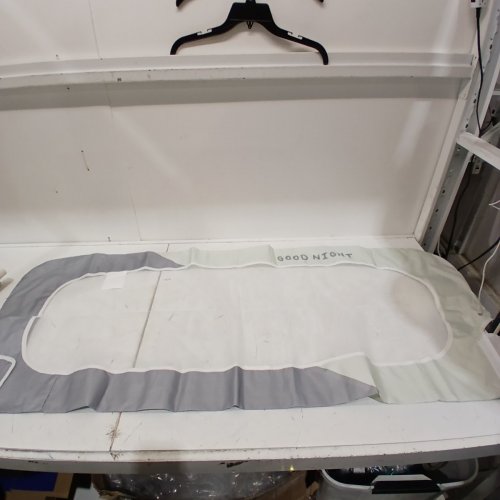 TODDLERE ADJUSTABLE U SHAPE BED RAIL - 47" - GREEN/GRAY image 3