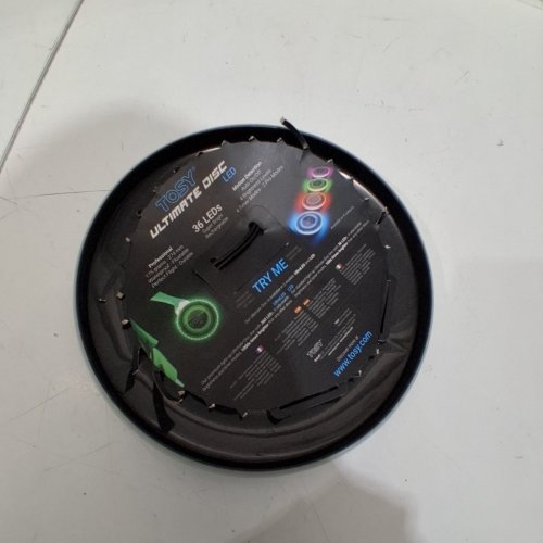 TOSY 360 LED FLYING DISC WITH SMART MODES -10.5''- GREEN/BLACK image 4