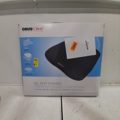 OBUSFORME GEL SEAT CUSHION - BLACK (MODEL: ST-GEL-01) image 4