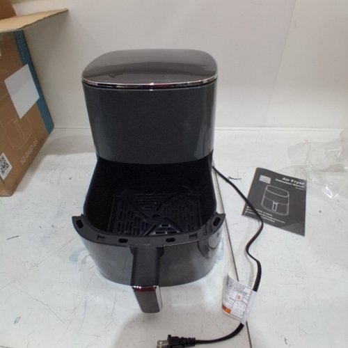 OLIXIS 12-IN-1 AIR FRYER WITH WINDOW - BLACK (MODEL: KZ-D6QT-GY) image 3