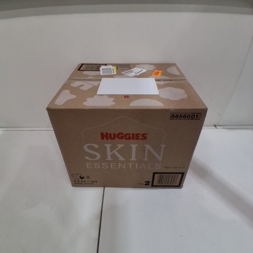 192PK HUGGIES SKIN ESSENTIALS DISPOSABLE BABY DIAPERS - SIZE 2 (12-18 LBS) image 2