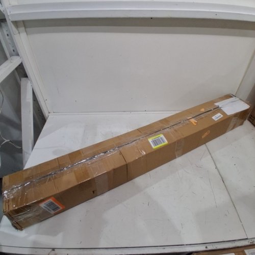 KUJIBGY 4-TIER BEHIND THE DOOR BOOKSHELF - 27.6" X 3.9" X 47.2" - WHITE/BROWN image 5