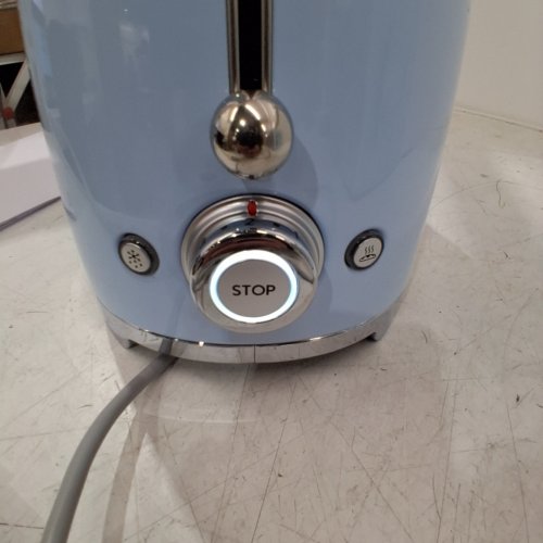 SMEG 50'S RETRO STYLE 2-SLICE TOASTER - PASTEL BLUE (MODEL: TSF01PBUS) image 2
