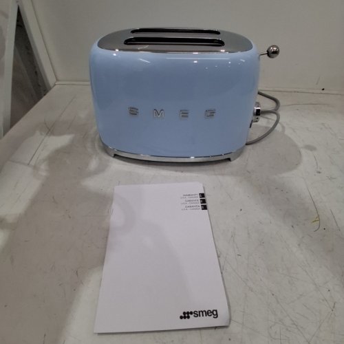 SMEG 50'S RETRO STYLE 2-SLICE TOASTER - PASTEL BLUE (MODEL: TSF01PBUS) image 3