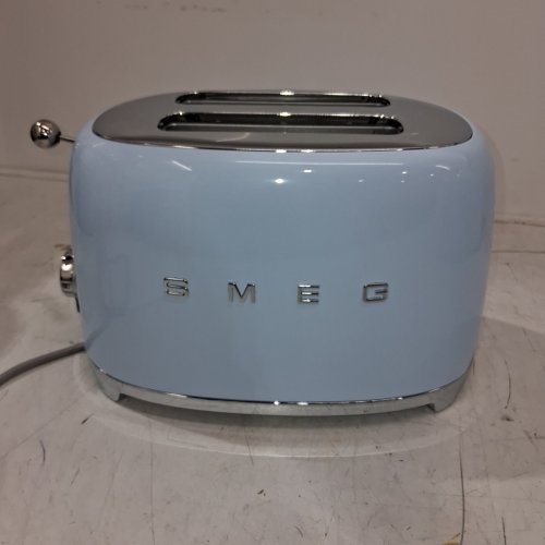 SMEG 50'S RETRO STYLE 2-SLICE TOASTER - PASTEL BLUE (MODEL: TSF01PBUS) image 6