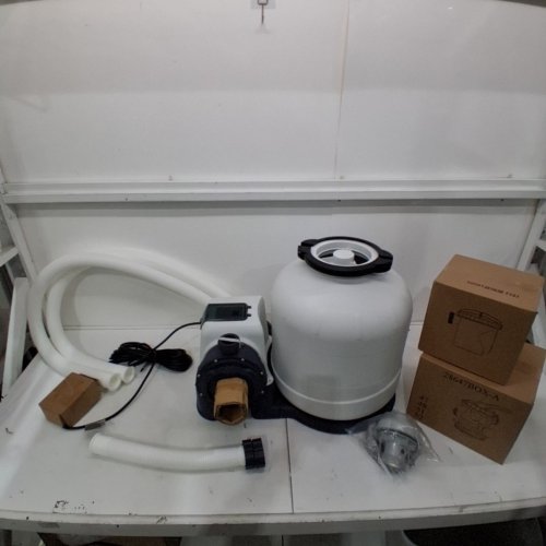 INTEX KRYSTAL CLEAR SX3000 16″ SAND FILTER PUMP WITH 0.75 HP MOTOR, 120 LB SAND CAPACITY, HYDRO AERATION™ TECHNOLOGY & 6‑FUNCTION VALVE - 3,000 GPH (MODEL: SF60110-2) image 3