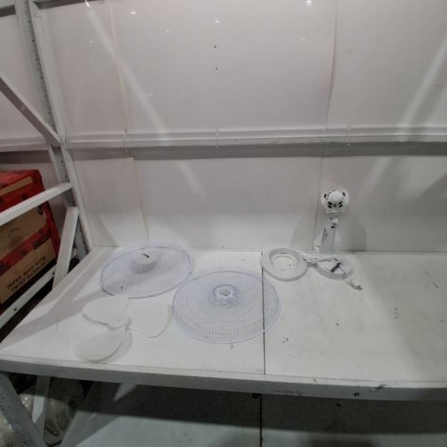 TOOLTECH 16" 3-SPEED INDOOR OSCILLATION DESK FAN ARTICLE (MODEL: 100076) image 3