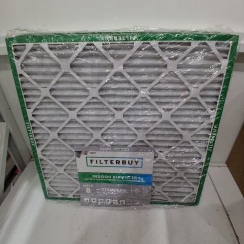 4PK FILTERBUY MERV 8 DUST DEFENSE AIR FILTERS FOR RESIDENTIAL+COMMERCIAL - 24" X 25" X 1" - M8A image 2