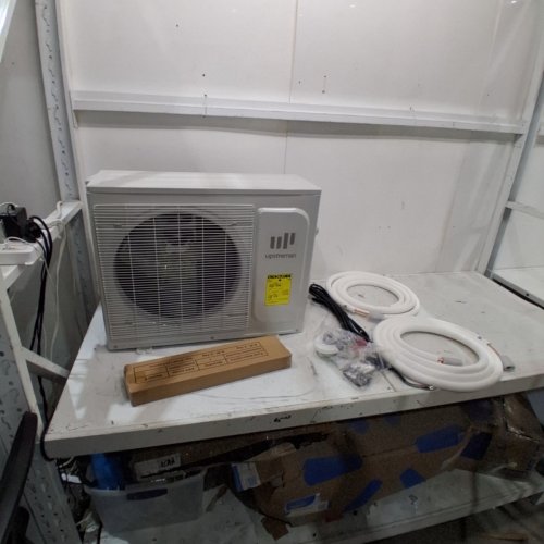 UPSTREAM SPLIT ROOM AIR CONDITIONER WITH HEAT PUMP - 28.7" X 9.8" X 20.8" - 12000 BTU - 208/230V - WHITE (MODEL: 112-230W) image 2