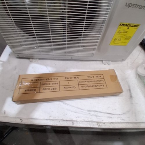 UPSTREAM SPLIT ROOM AIR CONDITIONER WITH HEAT PUMP - 28.7" X 9.8" X 20.8" - 12000 BTU - 208/230V - WHITE (MODEL: 112-230W) image 5