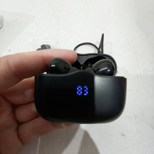 BUWY WIRELESS BLUETOOTH EARBUDS - BLACK (MODEL: A97 PRO) image 2
