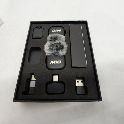 2PK WIRELESS MICROPHONES - BLACK image 2