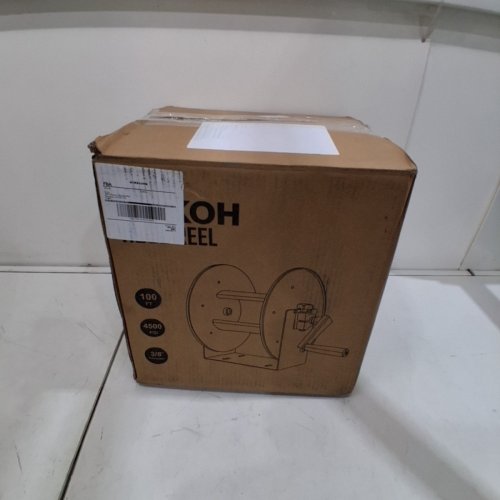 MEKOH HEAVY DUTY PRESSURE WASHER HOSE REEL - 4500PSI - BLUE image 4