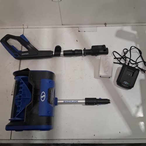 SNOWJOE IONMAX CORDLESS SNOW SHOVEL WITH BATTERY AND CHARGER- 10"W, 24V 4.0SH BATTERY- BLUE (MODEL: 24V-SS10) image 4