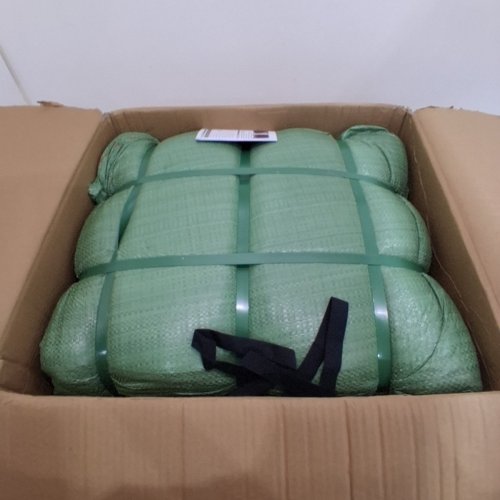 12PK HEAVY DUTY MOVING BLANKETS - 80" X 72" - NON-WOVEN & RECYCLED COTTON PACKING BLANKET - BLUE/ORANGE (MODEL: YB085-35) image 2