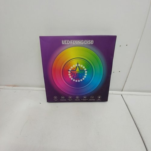 LED FLYING DISC WITH 7 COLOURS - 175G image 2