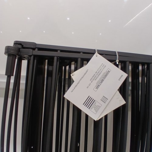 REGALO 2-IN-1 ADJUSTABLE SUPER WIDE GATE AND PLAY YARD - 28" X 144" - BLACK (1350 DS) image 4