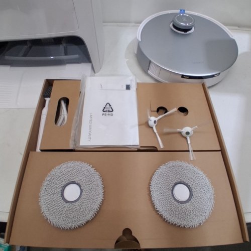 ECOVACS DEEBOT TEO OMNI ROBOT VACUUM/MOP COMBO WITH SELF-EMPTYING STATION, AUTO-WASH/REFILL & 3D MAPPING - APP/WIFI ENABLED - WHITE (MODEL: DLX23) image 10