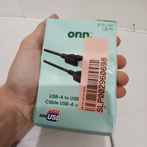 ONN USB-A TO USB-C CHARGING CABLE - 6FT - BLACK image 4