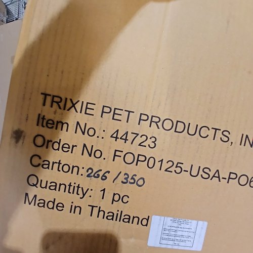 TRIXIE PET 2-TIER ISABA CAT TREE WITH SISAL SCRATCH POSTS - 24" - BEIGE, BROWN (MODEL: 44723) image 2