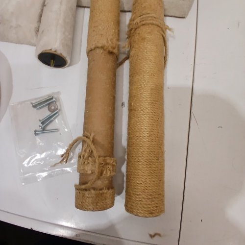 TRIXIE PET 2-TIER ISABA CAT TREE WITH SISAL SCRATCH POSTS - 24" - BEIGE, BROWN (MODEL: 44723) image 5