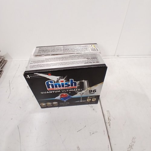 2 (48PK) FINISH QUANTUM ULTIMATE+ DISHWASHER DETERGENT TABS - 96 TABLETS TOTAL (MODEL: 4254845) image 4