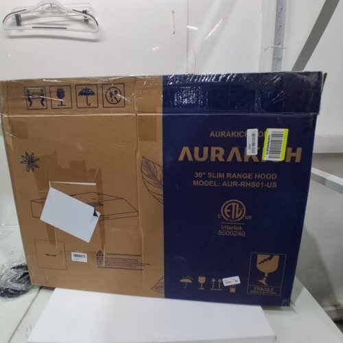 AURAKICH UNDER CABINET DUAL MOTOR RANGE HOOD - 30"/400CFM - SILVER (MODEL: AUR-RHS01-US) image 7