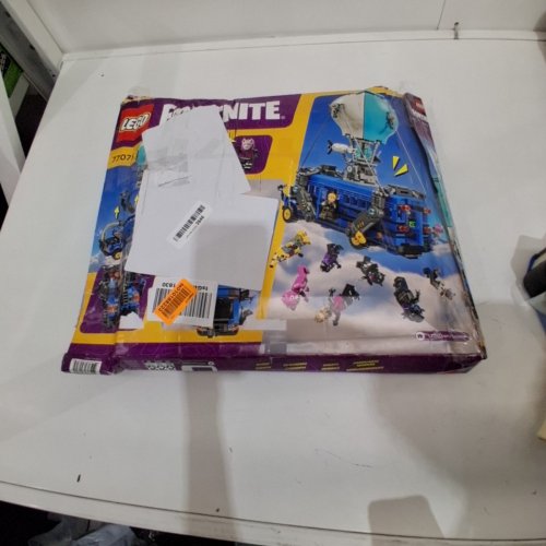 954PC LEGO FORTNITE BATTLE BUS - BLUE - (MODEL: 77073) image 4