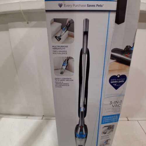 BISSELL LIGHTWEIGHT CORDED 3-IN-1 VACUUM - GREY/BLUE (MODEL: 2030C) image 4