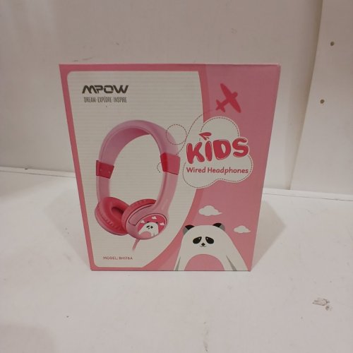 MPOW KID'S WIRED OVER EAR HEADPHONES - 3.5MM JACK - PINK (MODEL: MPBH178AP) image 3