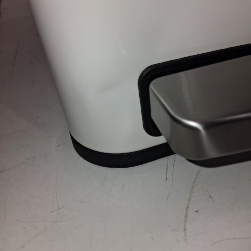 SONGMICS DUAL COMPARTMENT TRASH CAN - LIGHT GRAY (MODEL: LTB030WG01) image 4