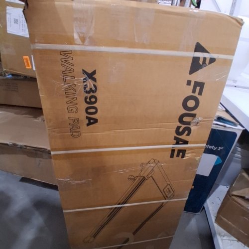 FOUSAE WALKING PAD MACHINE - 9% INCLINE - 330LB MAX - BLUE (MODEL: CAX390AB) image 5
