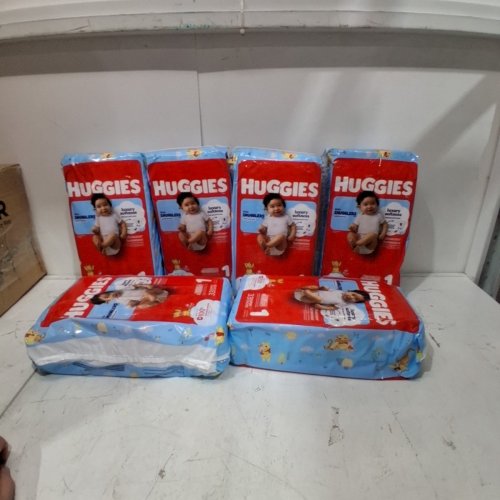 198PK DISNEY HUGGIES LITTLE SNUGGLERS DISPOSABLE BABY DIAPERS - SIZE 1 image 2